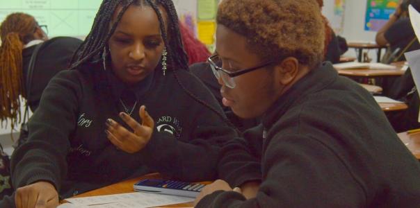RWPCS pupils in the classroom